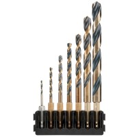 Dewalt DT70831-QZ 7pc Bit Bar + Black & Gold Hex Shank 2mm, 3mm, 4mm, 5mm, 6mm, 8mm, 10mm £25.49